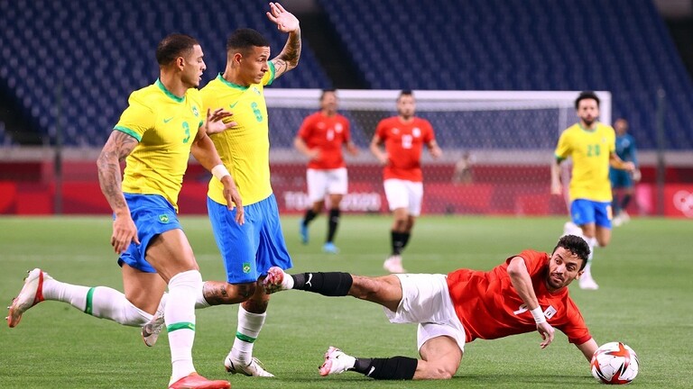 دام برس : دام برس | مصر تخسر أمام البرازيل وتودع مسابقة كرة القدم في أولمبياد طوكيو